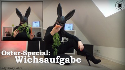 Oster-special Wichsaufgabe – Easter-special Jerk Off Task