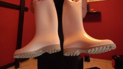 My White Rubber Boots