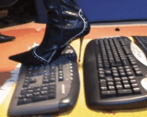 Keyboards Under Boots